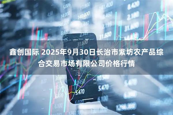 鑫创国际 2025年9月30日长治市紫坊农产品综合交易市场有限公司价格行情